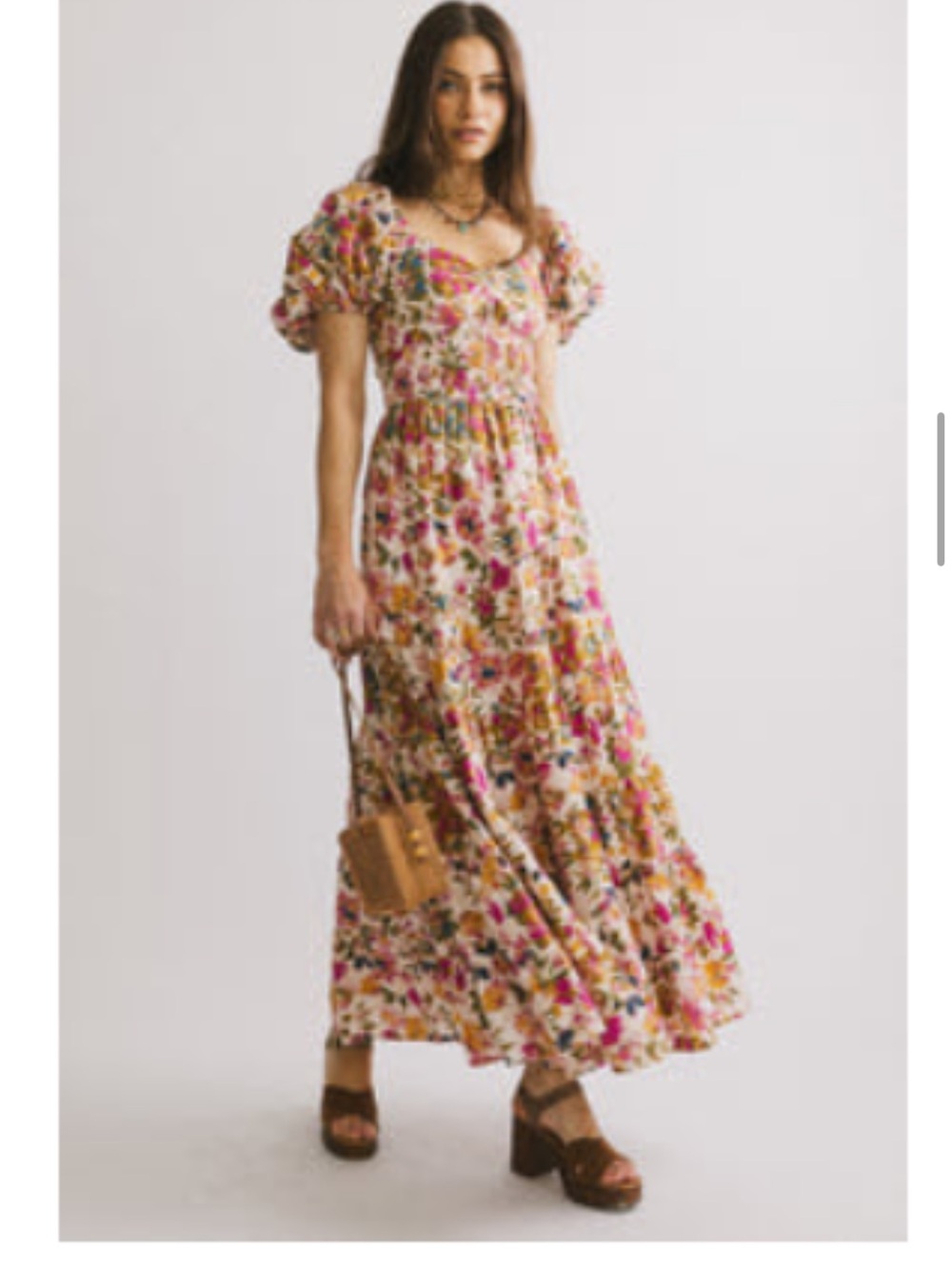 Bohme floral midi dress Robbie